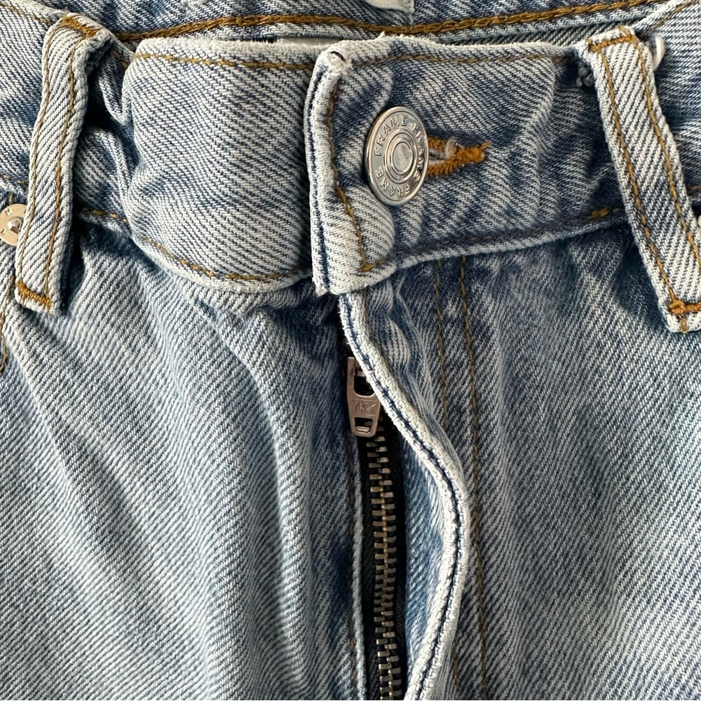 FRAME The Bubble Barrel Jeans in Outlaw SZ 28 - Picture 5 of 7